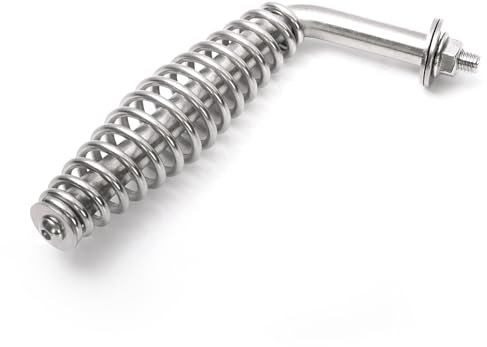 12,7 cm langer Griff mit Halterung, 1,27 cm Stahlstange für Grillzubehör, perfekter Ersatz für Räucherkamin, Holzofen