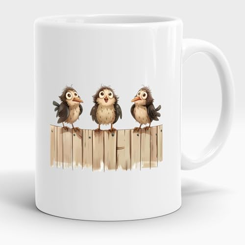 Dropful Lustiger Becher für lustige Vogelkinder