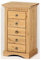clever-moebel Kommode mit 5 Schubladen im Landhausstil (Natur)