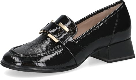 Caprice Damen Slipper aus Leder Kleiner Absatz