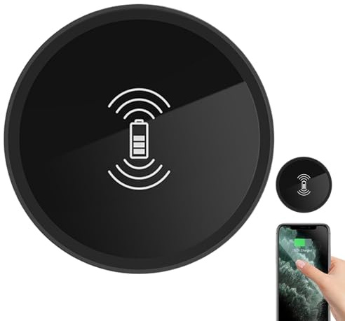 Schreibtisch Wireless Ladegerät, Telefon Desk Ladegerät 15W Unsichtbares