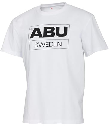 Abu Garcia Unisex Legacy Sweden Logo T-Shirt T-Shirt (1er Pack)