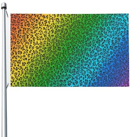 Drapeau de jardin/bateau en polyester double face à œillets, 152 cm x 91 cm