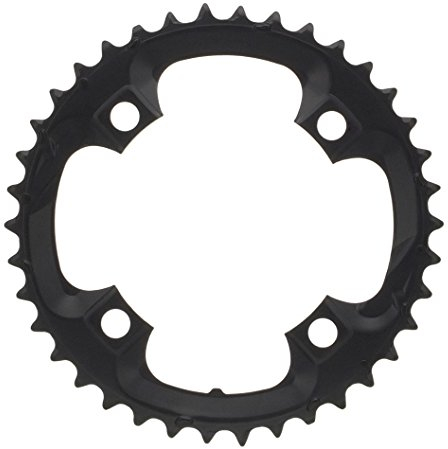 SHIMANO Unisex-Adult ACERA Kettenblatt, Schwarz, 38 zähne