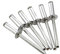 Bulk Hardware BH02797 Rivetto a Strappo a Flangia Larga, 4.8 x 13 mm, Bianco, Set di 50