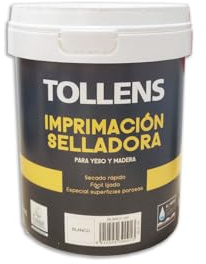 Tollens 8102 Imprimación Selladora al Agua, Blanco, 750 ml