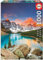 Educa 17739, Moränensee, Lake Moraine, 1000 Teile Puzzle für Erwachsene und Kinder ab 10 Jahren, World Heritage Series, Kanada, Banff-Nationalpark