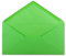 Glüxx-Agent 50 DIN Lang Briefumschläge Hellgrün 22 x 11 cm -120 g/m² Nassklebung Post-Umschläge ohne Fenster ideal für Weihnachten Grußkarten Einladungen