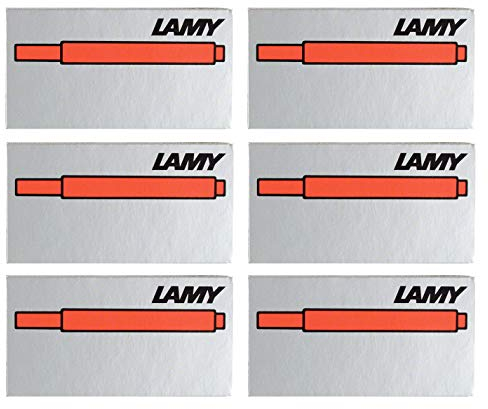 LAMY T10 Tintenpatronen Rot 6er Sparpack