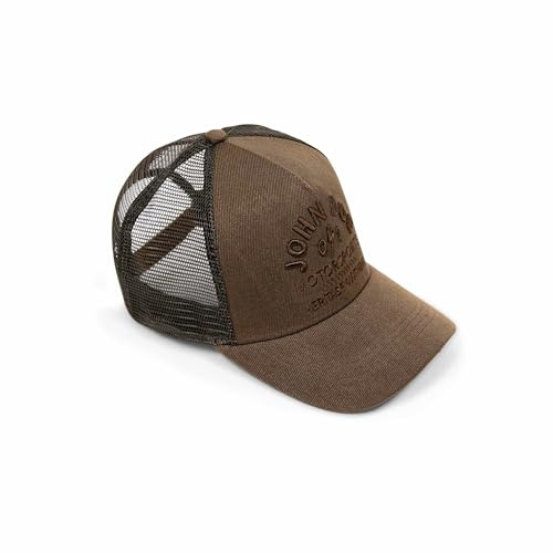 John Doe Trucker Cap - Baseballcap mit Baumwolle - Basecap mit Markenstickerei - Snapback Cap mit Mesh-Einsatz - Schirmmütze Winter/Sommer - Truckercap