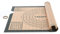 Thick Silicone Baking Mats Sheet, Non Stick Pastry Rolling Mat with Measurement 40×50 cm, Non-Slip Silicon Dough kneading Board, Countertop Protector, for Pie/Bread/Pizza (Grey+Scraper)