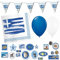 Firlefantastisch/DH-Konzept Dekoset Griechenland // Girlande, Servietten, Konfetti, Ballons für die Griechenland Dekoration // Länderdeko Griechenland