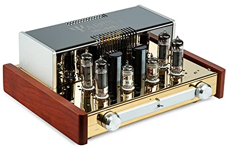 Yaqin MC-84L Amplificatore stereo a valvole integrato, Potenza 12Wx2,Tubi 6P14x4pcs 12AX7Bx2pcs, AC110 e AC230 Facoltativo