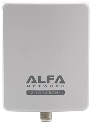Alfa Network Alfa 2.4/5GHz Panelaussenantenne 8dBi N-Female Buchse APA-L2458-08A