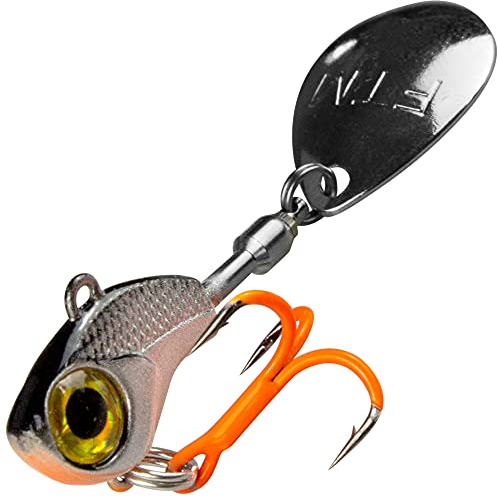 Seika Pro Bleikopfspinner Musashi Big Eye - Jigspinner, Gewicht:5g, Farbe:Hot Goby