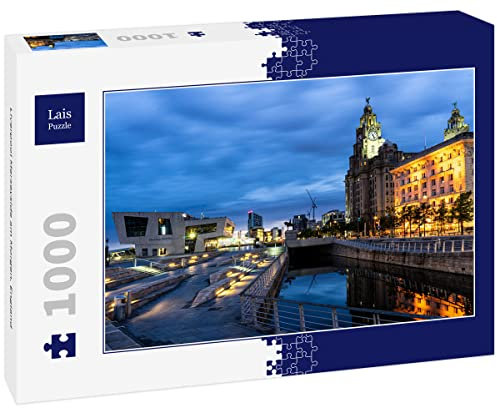 Lais Puzzle Liverpool Merseyside am Morgen, England 1000 Teile