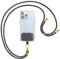 mtb more energy® Universal Handykette - Dunkelgrau/Gold - kompatibel mit vielen Handyhüllen - hochwertiges Band Seil Kordel zum Umhängen