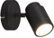Trio Leuchten Bad Spot Angelo 880400132, Metall Schwarz matt, exklusiv Leuchtmittel 1x GU10