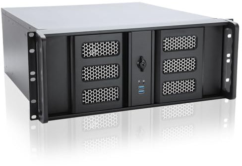 RackChoice 4U rackmount server chassis with 3 x 5.25 front bays