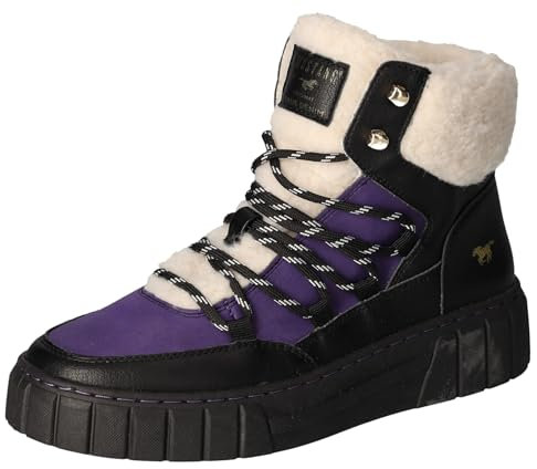 MUSTANG Femme 1446-601 Basket, Violet, 38 EU