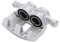 Frankberg Brake Caliper Disc Brake Front Left Aluminium Compatible with Transit Bus FB FC FD FS FZ Transit Box FA Transit Platform/Chassis Transit Tourneo Replace# 1434148