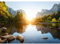 Runa Art Papel Pintado Fotográfico Lago Montañas Naturaleza Moderna Deco Sala Dormitorio - Made in Germany - 9589010a