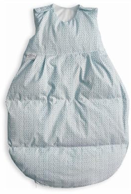 Set Odenwälder Daunen-Schlafsack & Windel Blaubär/Baby Winterschlafsack atmungsaktiv & längenverstellbar/Kinderschlafsack 90% Daunen, 10% Federn/Schlafsack waschbar