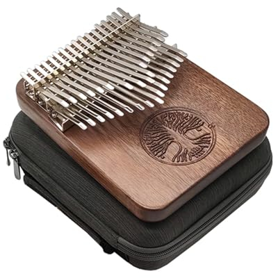 Kalimba Aus Schwarzem Walnussholz, Chromatisches B-Ton-Daumenklavier Mit 34 Tasten Und Tasteninstrumenten Kalimba Musikinstrument
