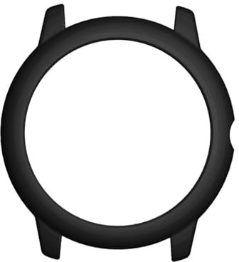 BESTonZON 1 Pc Étui De Protection Accessoires De Montre Étui Rigide pour Montre Intelligente Couverture Ronde De Smartwatch Se Protecteur D'écran Armature en Métal Anti-Chute Couvercle Rond