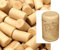 TAPPI SUGHERO SINTETICI BIANCHIGIALLI PER VINO PEZZI 100 PRONTI ALL'USO - TAPPI 22,5 x 38 mmPER BOTTIGLIE VINO EMILIANE E BORDOLESI