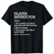 Pilates Instructor Job Definition Lustiger Pilates Lehrer T-Shirt
