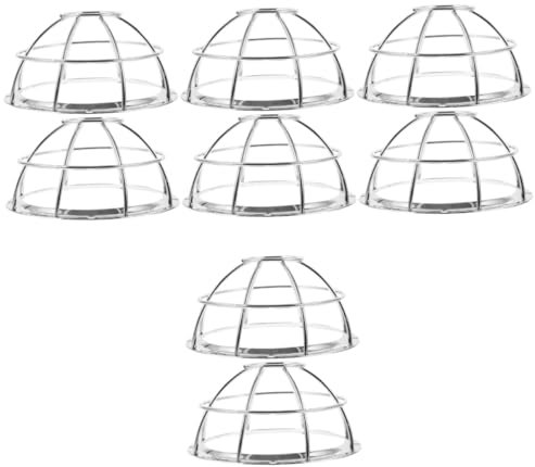 SOLUSTRE 8 STK Brandschutzabdeckung Schmücken Drahtschutz Sprinkler Sensor Rostfreier Stahl