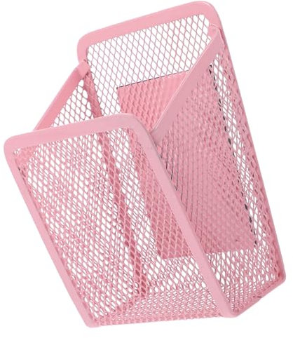COHEALI Magnetischer Whiteboard-Stifthalter Fachmarkierungshalter Whiteboard-Marker-Organizer schreintischorganizer schreibtisch organiser magnetischer Markierungshalter Eisen Rosa