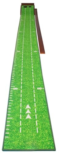 Putting Verde, in legno massiccio, antiscivolo, per allenamento da golf, per interni, donne, adulti, esterni, giardino, cortile e casa