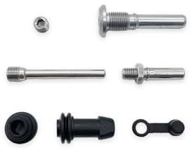Accesorios para Motocicletas: Kit De Reparación Frenos Delanteros Y Traseros (pasadores Manguitos Goma) para Pinzas Freno Bombas — Compatible con Motos Todoterreno para Yam&AHA(Rear(NISSIN))