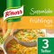 Knorr Suppenliebe Frühlingssuppe für Nudelsuppe mit leckerem Gemüse ohne geschmacksverstärkende Zusatzstoffe und Farbstoffe 14 x 3 Teller