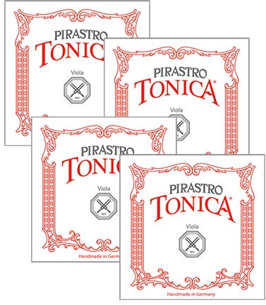 TONICA »NEW FORMULA« Violasaiten SATZ von Pirastro 3/4-1/2