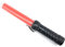 FISHNU 11.8In Safety Traffic Baton Light with Whistles Alarm,12 LED Handheld Magnetic Car Emergency Red Signal Flashlight,4 Modes(Red,Red Flash,Top LED Torch and Alarm Song),AAA Batteries Included