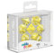 Oakie Doakie Dice Unisex – Erwachsene Würfel RPG-Set Translucent, Gelb, Divers
