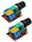 Hailege 2 pezzi Regolatore di velocità PWM per motori CC 3V 6V 12V 24V 35V Interruttore regolatore di velocità Mini LED Dimmer DC 3V-35V 5A 90W