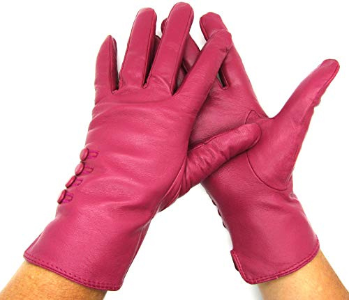 Femmes Neuf Qualité Premium Super Doux Véritable Cuir Gants