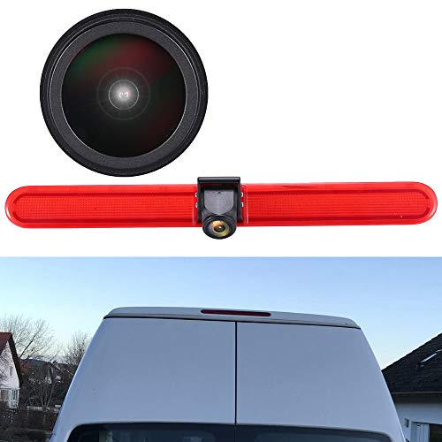 18mm Linse Top Qualität Auto Bremsleuchte Rückfahrkamera für T5 Multivan Caravelle Hochdach/T6 mit Hochdach/T5 Camper/Lupo 6X/Seat Arosa (18mm Linse Top Qualität)