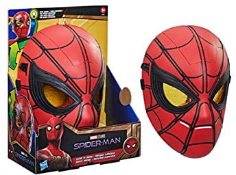 Spiderman F0234 Marvel Spider-Man Glow FX Mask Electronic Wearable Toy with Light-Up Eyes for Role Play, for Kids Ages 5 and Up, Multi