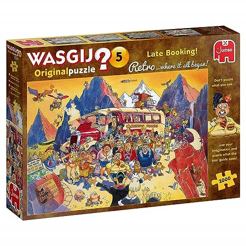 Jumbo Spiele Wasgij Retro Orignal 5 Billigangebot gebucht - Puzzle 1000 Teile