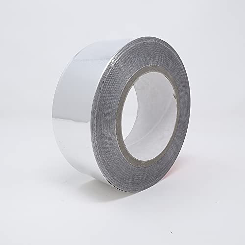 gws Aluminium-Klebeband mit Acrylatkleber, Rein-Aluminium-Folienträger, Dicke: 70 µm, Länge: 50 m (4, 50 mm x 50 m)