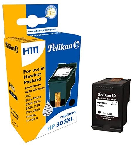 Pelikan Tintenpatrone ersetzt HP 303XL Schwarz (T6N04AE)