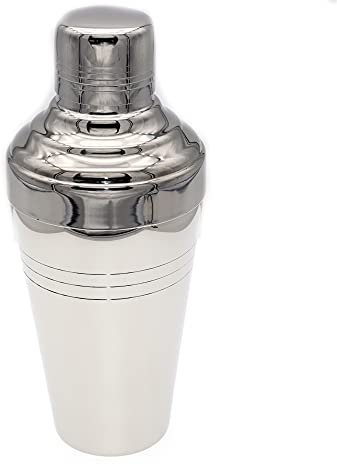 Shaker Cocktail Yukiwa Baron 25cl Argent Fabriqué au Japon