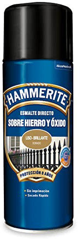 Hammerite Sprays de pintura, Dorado, 400 ml (Paquete de 1)