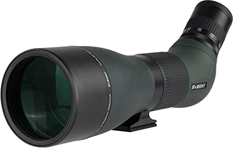 Svbony SA401 APO Spotting Scope 20-60x85, Doppio Vetro ED Cannocchiale per Birdwatching Messa a Fuoco Precisa, Impermeabile Telescopio Angolato per Birdwatching, Natura