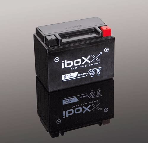 Motorrad Batterie YTX7A-BS GEL 12V kompatibel mit SYM Orbit II 25 4T, Bj. 2009-2012